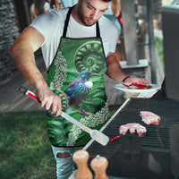 Tui Bird Koru Silver Fern Aotearoa Apron LT9 - Polynesian Pride