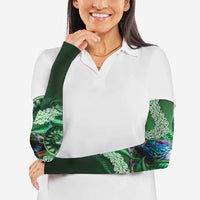 Tui Bird Koru Silver Fern Aotearoa Arm Sleeves LT9 - Polynesian Pride