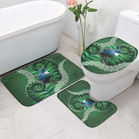 Tui Bird Koru Silver Fern Aotearoa Bathroom Set LT9 - Polynesian Pride