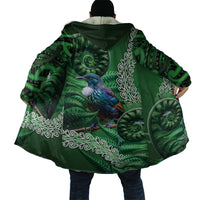 Tui Bird Koru Silver Fern Aotearoa Cloak LT9 - Polynesian Pride