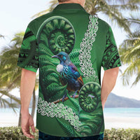 Tui Bird Koru Silver Fern Aotearoa Hawaiian Shirt LT9 - Polynesian Pride