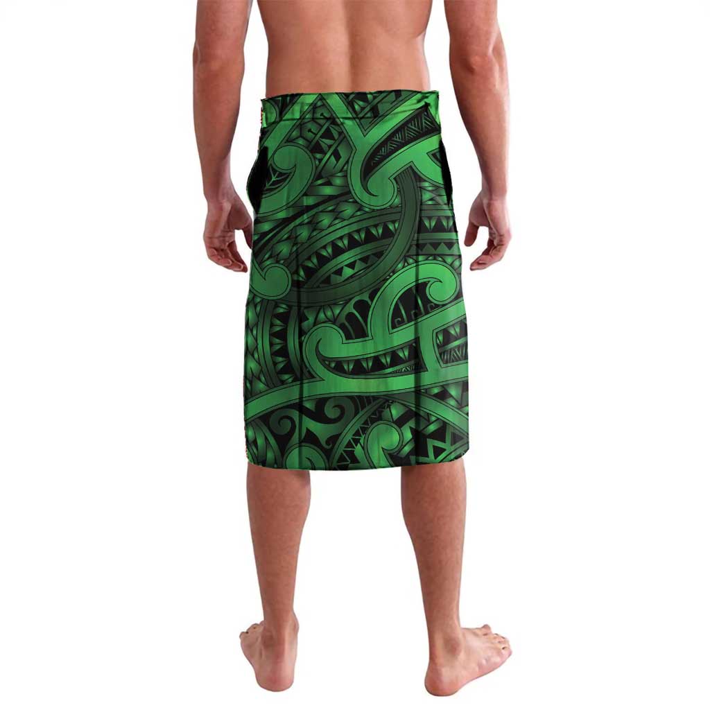 Tui Bird Koru Silver Fern Aotearoa Lavalava LT9 - Polynesian Pride