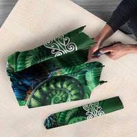 Tui Bird Koru Silver Fern Aotearoa Umbrella LT9 - Polynesian Pride