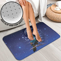 Tui Bird Matariki Galaxy Bathroom Set Koru Silver Fern Aotearoa LT9 - Polynesian Pride