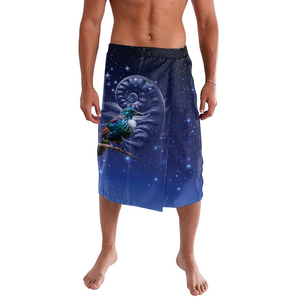 Tui Bird Matariki Galaxy Lavalava Koru Silver Fern Aotearoa LT9 Galaxy - Polynesian Pride