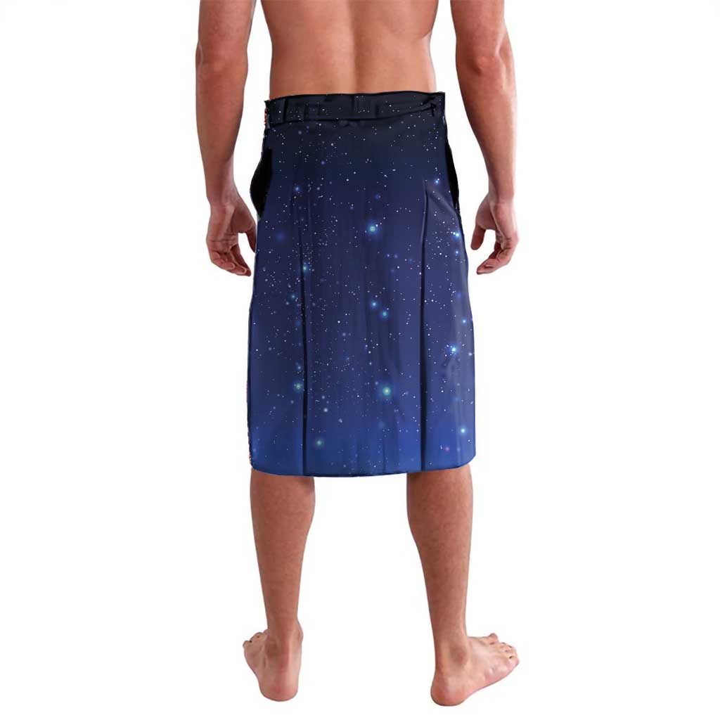 Tui Bird Matariki Galaxy Lavalava Koru Silver Fern Aotearoa LT9 - Polynesian Pride