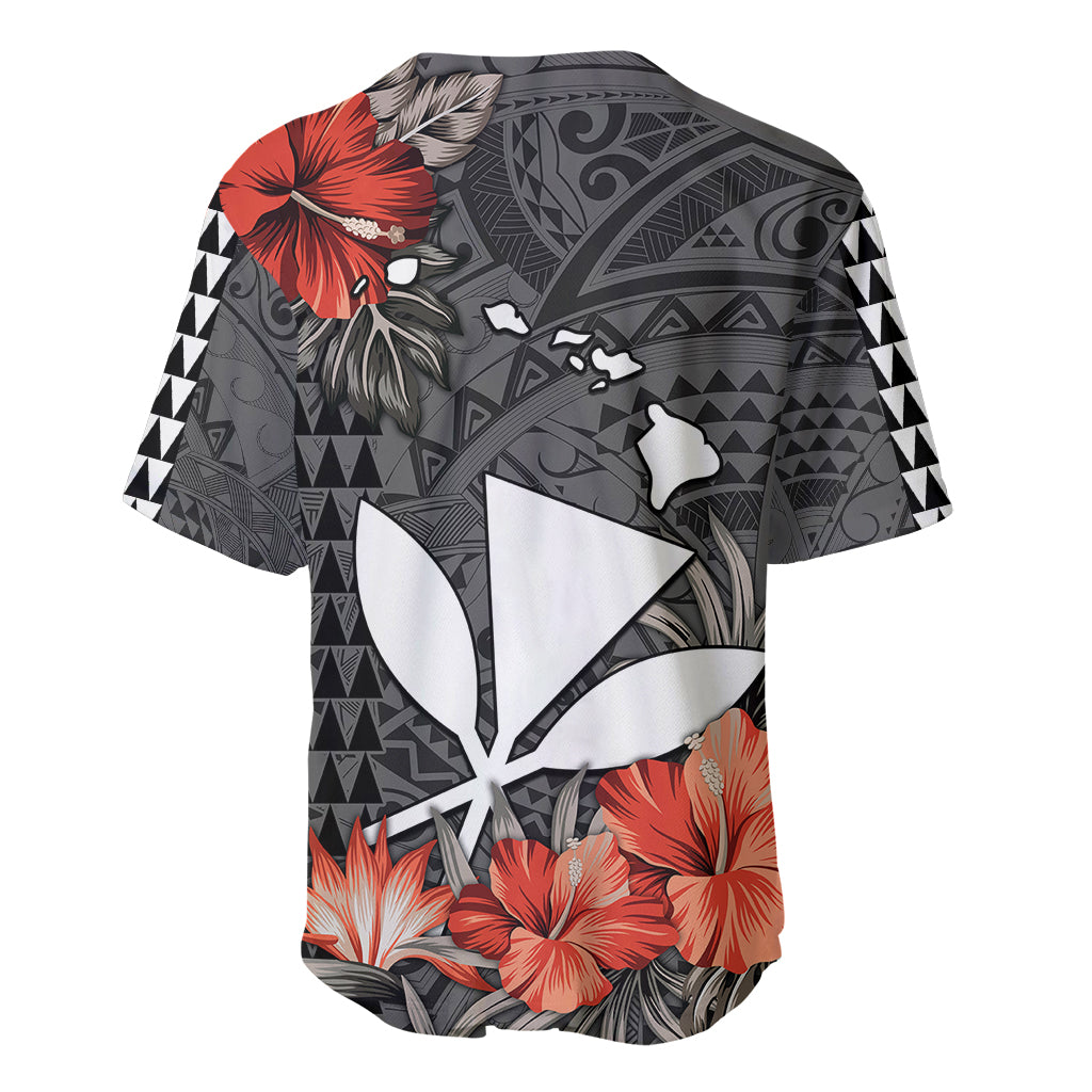 Hawaii Kanaka Maoli Baseball Jersey Polynesian Vintage Vibes LT9 - Polynesian Pride