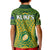 Cook Islands Rugby Kid Polo Shirt Kukis Athletic Style LT9 - Polynesian Pride