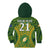 Personalised Cook Islands Rugby Kid Hoodie Kukis Athletic Style LT9 - Polynesian Pride