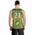 Personalised Cook Islands Rugby Men Tank Top Kukis Athletic Style LT9 - Polynesian Pride