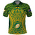 Custom Cook Islands Rugby Polo Shirt Kukis Athletic Style LT9 Green - Polynesian Pride