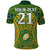 Custom Cook Islands Rugby Polo Shirt Kukis Athletic Style LT9 - Polynesian Pride