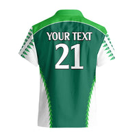 Personalised Polynesian Pride Cook Islands Rugby Hawaiian Shirt No1 LT9 - Polynesian Pride