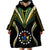 Polynesian Pride Cook Islands Wearable Blanket Hoodie Tribal Wave Style LT9 - Polynesian Pride