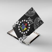 Cook Islands Ra o te Ui Ariki Est 1967 Canvas Wall Art LT9 With Frame Black - Polynesian Pride