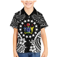 Cook Islands Ra o te Ui Ariki Est 1967 Family Matching Mermaid Dress and Hawaiian Shirt