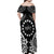 Cook Islands Ra o te Ui Ariki Est 1967 Family Matching Off Shoulder Maxi Dress and Hawaiian Shirt