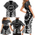 Cook Islands Ra o te Ui Ariki Est 1967 Family Matching Short Sleeve Bodycon Dress and Hawaiian Shirt