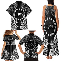 Cook Islands Ra o te Ui Ariki Est 1967 Family Matching Tank Maxi Dress and Hawaiian Shirt