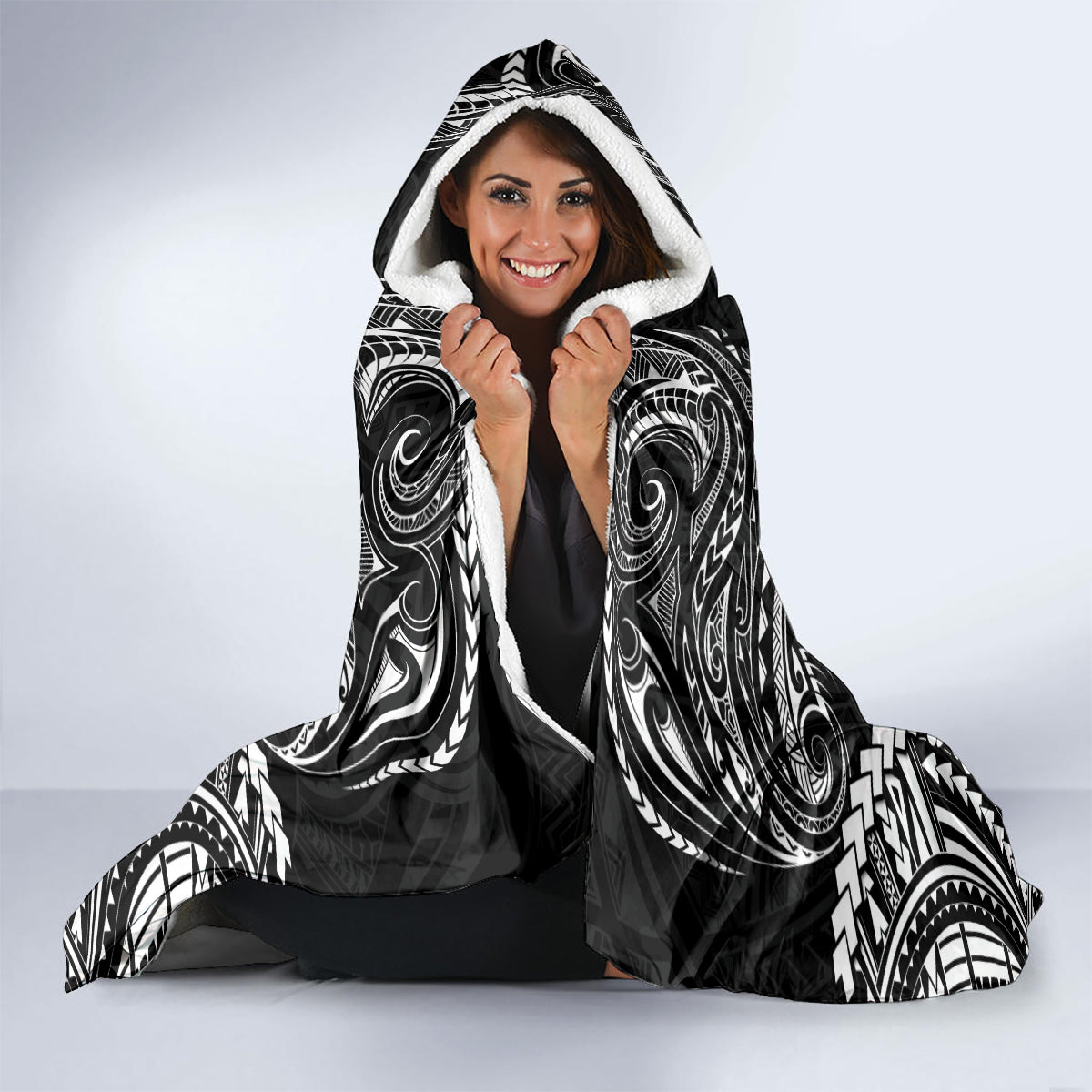 Cook Islands Ra o te Ui Ariki Est 1967 Hooded Blanket LT9 - Polynesian Pride