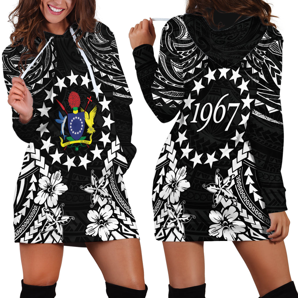 Cook Islands Ra o te Ui Ariki Est 1967 Hoodie Dress LT9 - Polynesian Pride