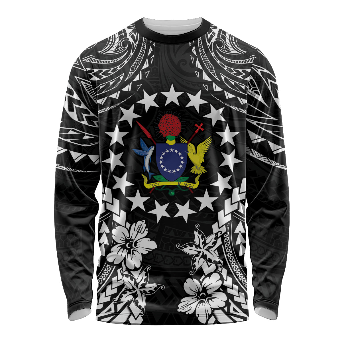 Cook Islands Ra o te Ui Ariki Est 1967 Long Sleeve Shirt