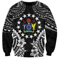 Cook Islands Ra o te Ui Ariki Est 1967 Sweatshirt LT9 Unisex Black - Polynesian Pride