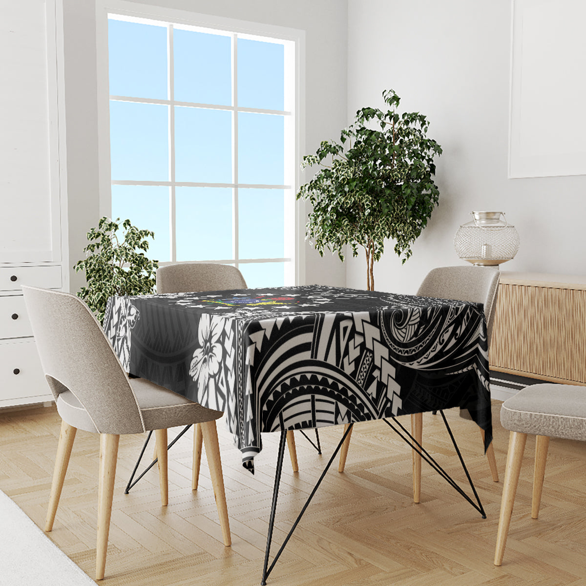 Cook Islands Ra o te Ui Ariki Est 1967 Tablecloth LT9 - Polynesian Pride