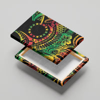 Cook Islands 15 Stars Canvas Wall Art Kuki Airani Polynesian Tribal Wave Tattoo LT9 - Polynesian Pride