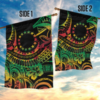 Cook Islands 15 Stars Garden Flag Kuki Airani Polynesian Tribal Wave Tattoo LT9 - Polynesian Pride
