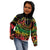 Cook Islands 15 Stars Kid Hoodie Kuki Airani Polynesian Tribal Wave Tattoo