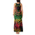 Cook Islands 15 Stars Tank Maxi Dress Kuki Airani Polynesian Tribal Wave Tattoo