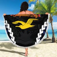 Kiribati 45th Anniversary Independence Day Beach Blanket Since 1979 LT9 - Polynesian Pride