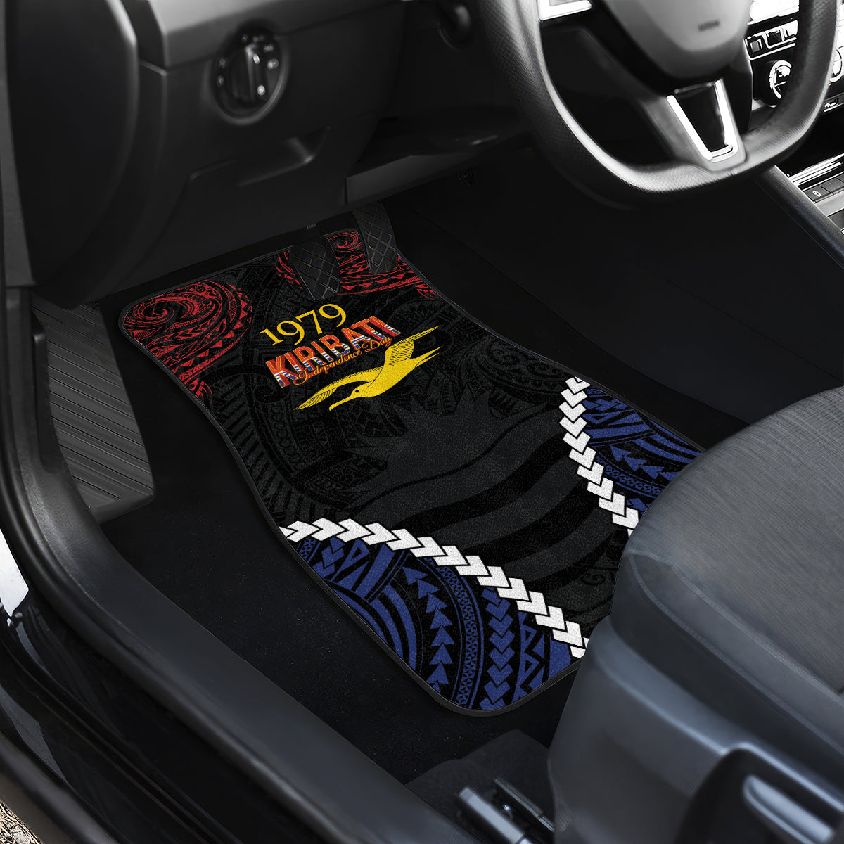 Kiribati 45th Anniversary Independence Day Car Mats Since 1979 LT9 - Polynesian Pride
