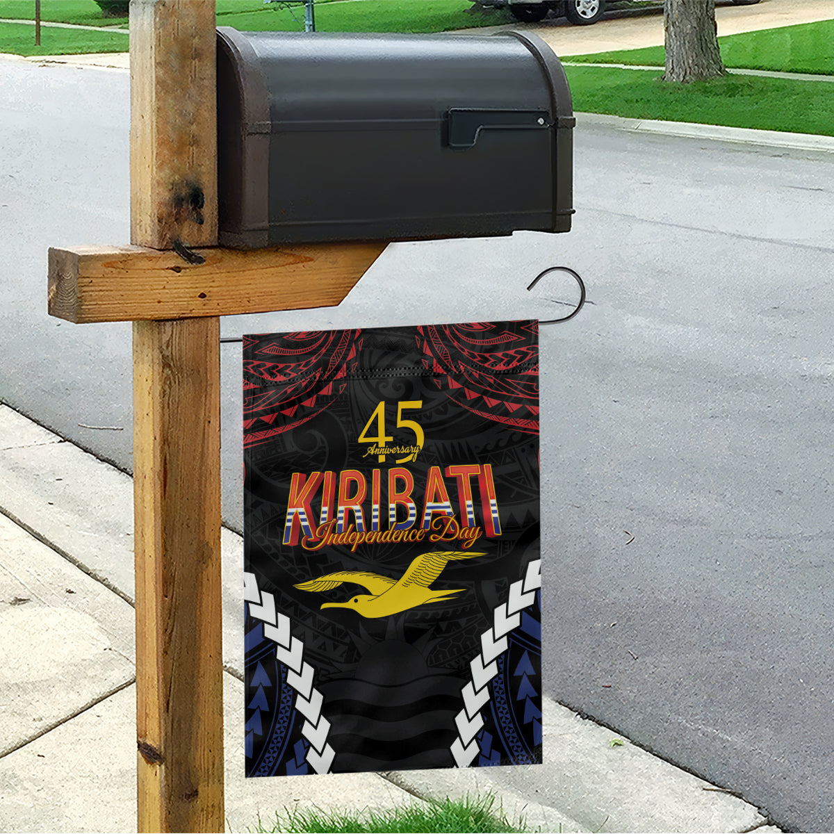 Kiribati 45th Anniversary Independence Day Garden Flag Since 1979 LT9 - Polynesian Pride