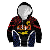 Kiribati 45th Anniversary Independence Day Kid Hoodie Since 1979 LT9 Hoodie Black - Polynesian Pride