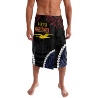 Kiribati 45th Anniversary Independence Day Lavalava Since 1979 LT9 Black - Polynesian Pride