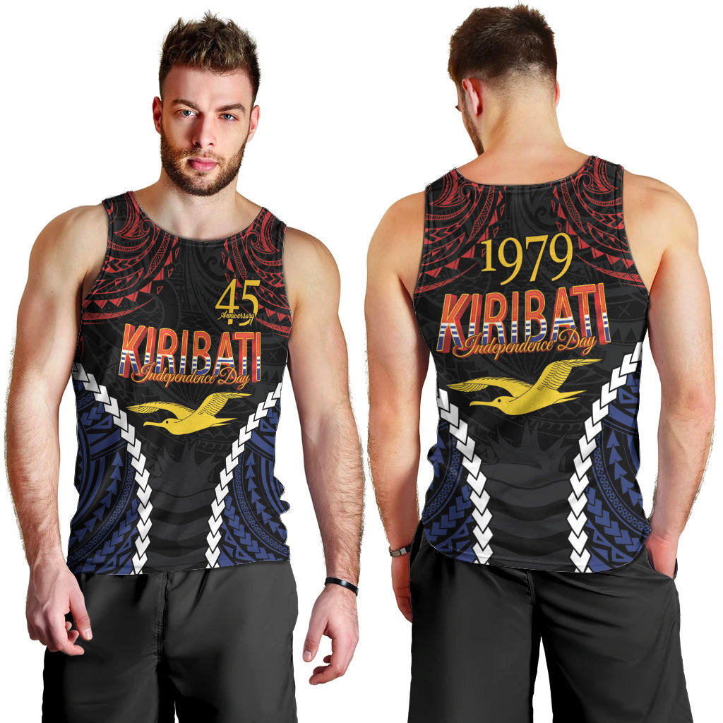 Kiribati 45th Anniversary Independence Day Men Tank Top Since 1979 LT9 - Polynesian Pride