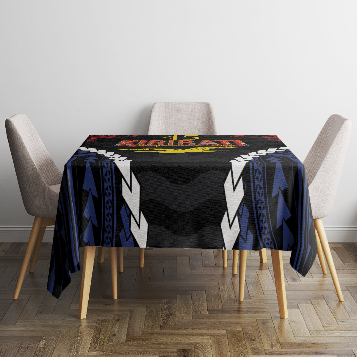 Kiribati 45th Anniversary Independence Day Tablecloth Since 1979 LT9 - Polynesian Pride