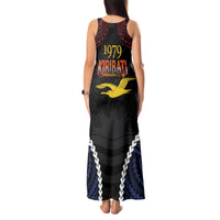 Kiribati 45th Anniversary Independence Day Tank Maxi Dress Since 1979 LT9 - Polynesian Pride