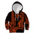 Custom King Kamehameha Day Hawaii Kid Hoodie Paradise of the Pacific Tribal Kakau - Orange LT9 Orange - Polynesian Pride