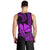 Custom King Kamehameha Day Hawaii Men Tank Top Paradise of the Pacific Tribal Kakau - Purple LT9 - Polynesian Pride