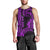 Custom King Kamehameha Day Hawaii Men Tank Top Paradise of the Pacific Tribal Kakau - Purple LT9 - Polynesian Pride