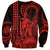 King Kamehameha Day Hawaii Sweatshirt Paradise of the Pacific Tribal Kakau with Kanaka Maoli - Red LT9 Unisex Red - Polynesian Pride