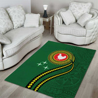 Manua Islands Polynesian Style Area Rug