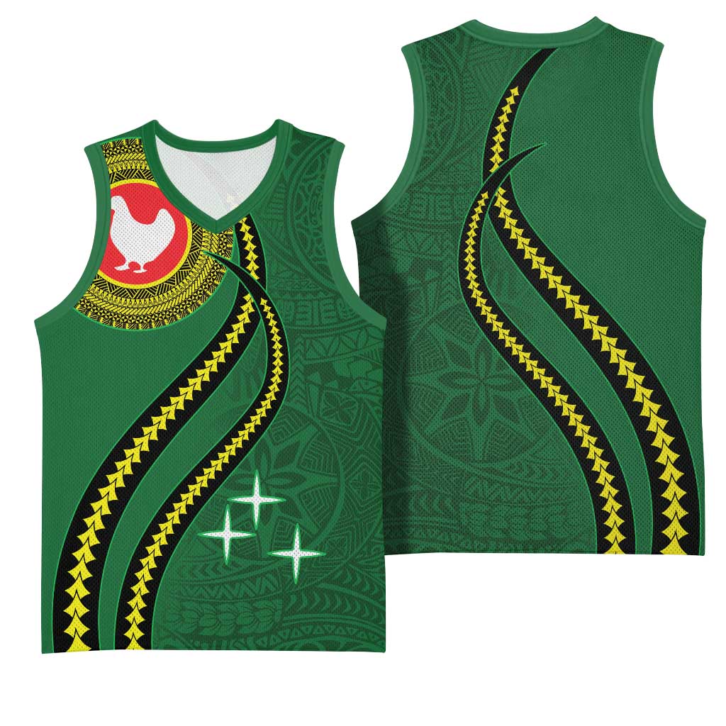 Manua Islands Polynesian Style Basketball Jersey LT9 - Polynesian Pride