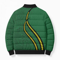 Manua Islands Polynesian Style Bomber Puffer Jacket LT9 - Polynesian Pride