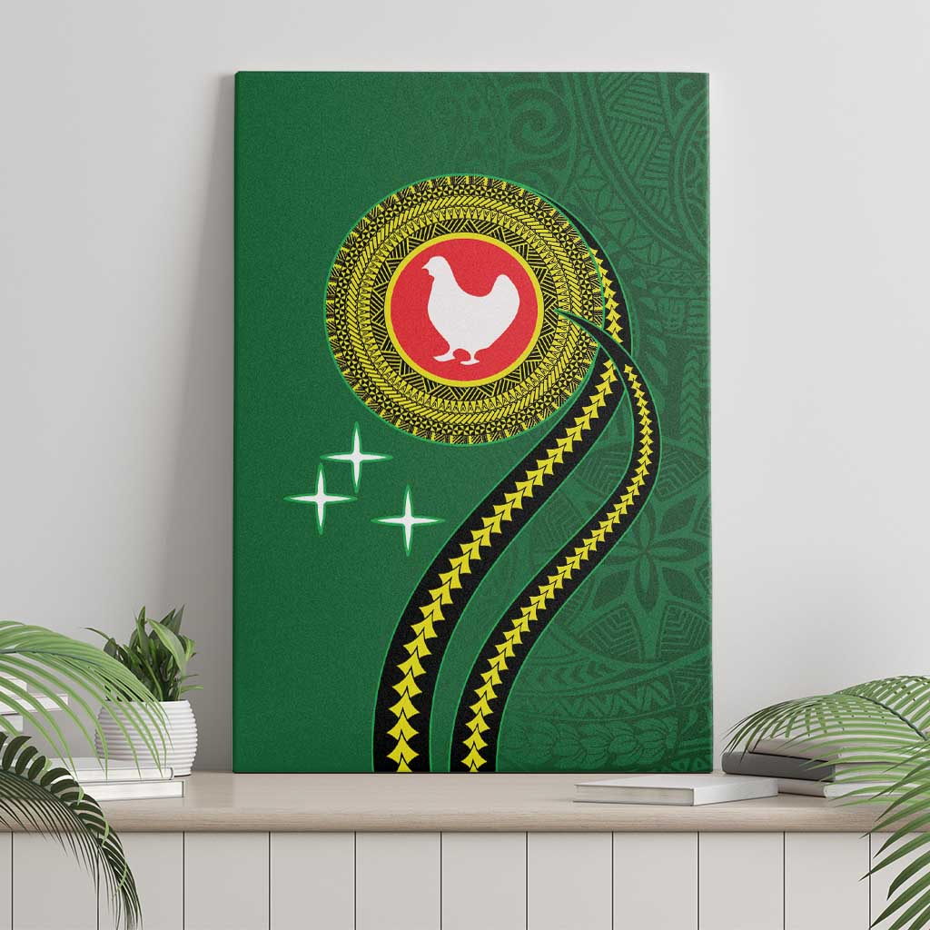 Manua Islands Polynesian Style Canvas Wall Art LT9 - Polynesian Pride