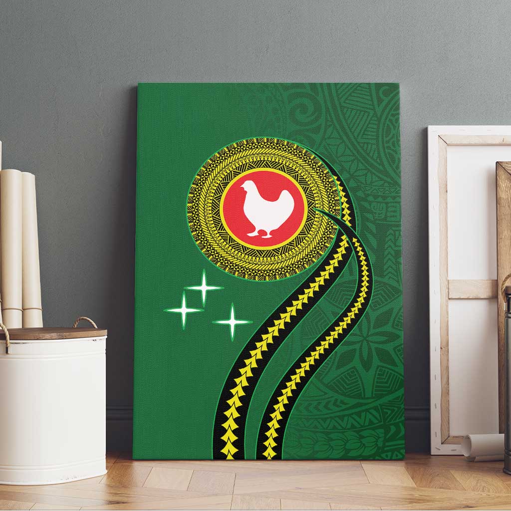 Manua Islands Polynesian Style Canvas Wall Art LT9 - Polynesian Pride