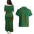 Manua Islands Polynesian Style Couples Matching Puletasi and Hawaiian Shirt